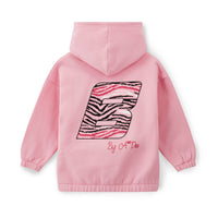 AW25 Bonini SPARKLE Pink Oversized Logo Hoody