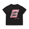 AW25 Bonini DYNAMIC Black Oversized Logo T-Shirt