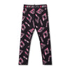 AW25 Bonini INSPIRE Black Tape Logo Leggings
