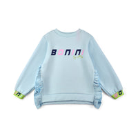 AW25 Bonini STRIVE Blue Split Side Sweatshirt