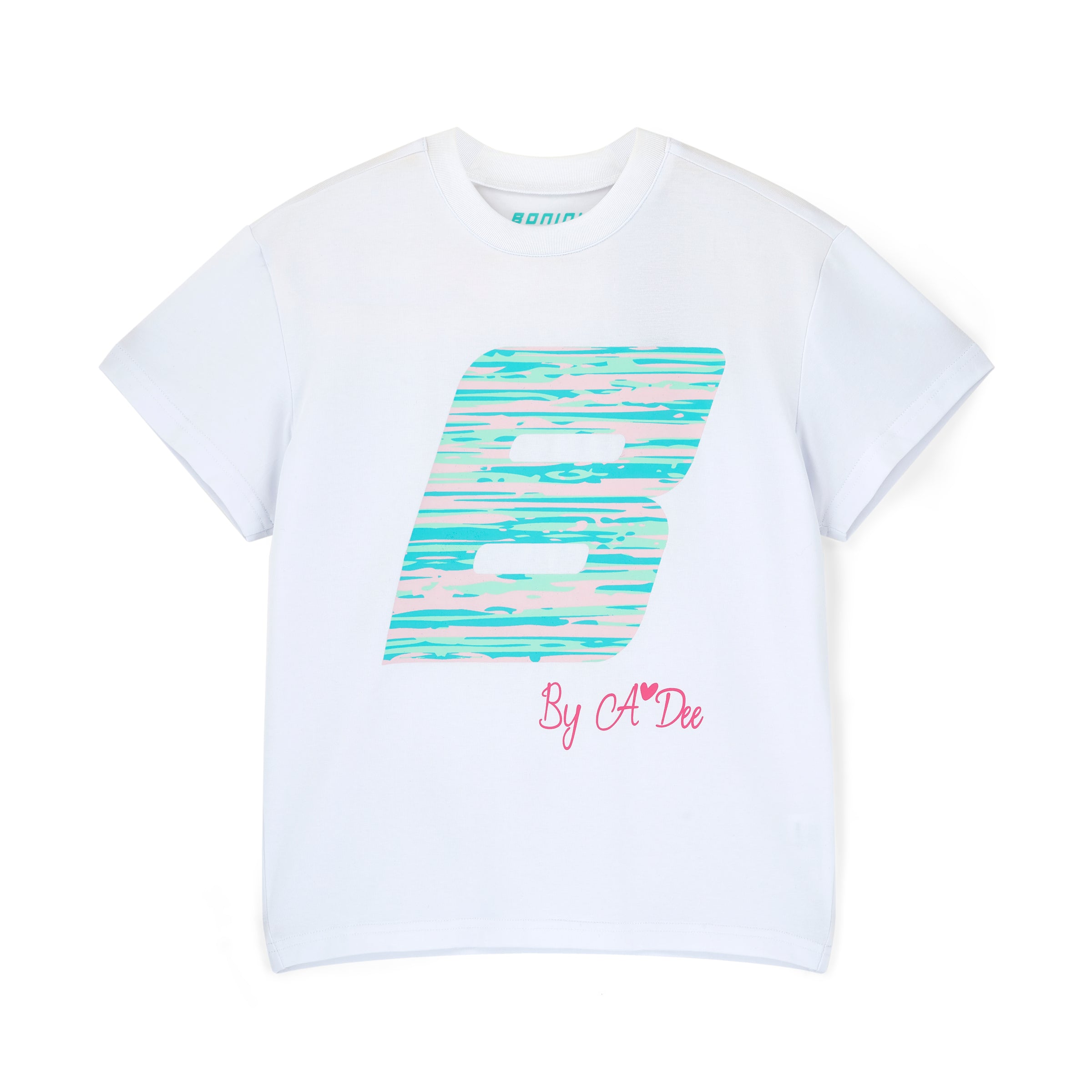 SS26 Bonini DYNAMIC White Oversized Logo T-Shirt