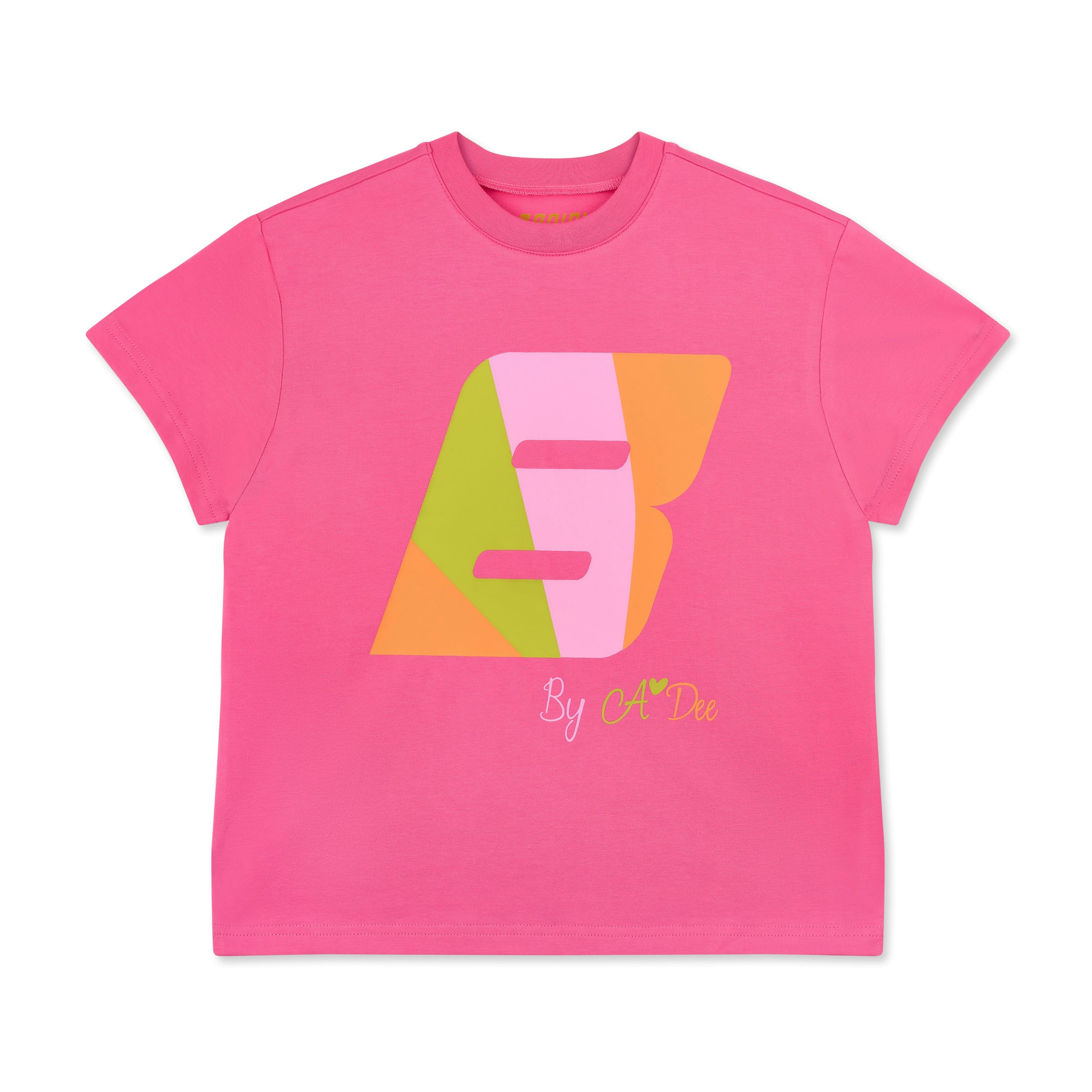 PREORDER SS26 Bonini DYNAMIC Pink Oversized Logo T-Shirt