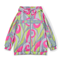 Bonini FUTURE Multicoloured Swirl Windbreaker Jacket