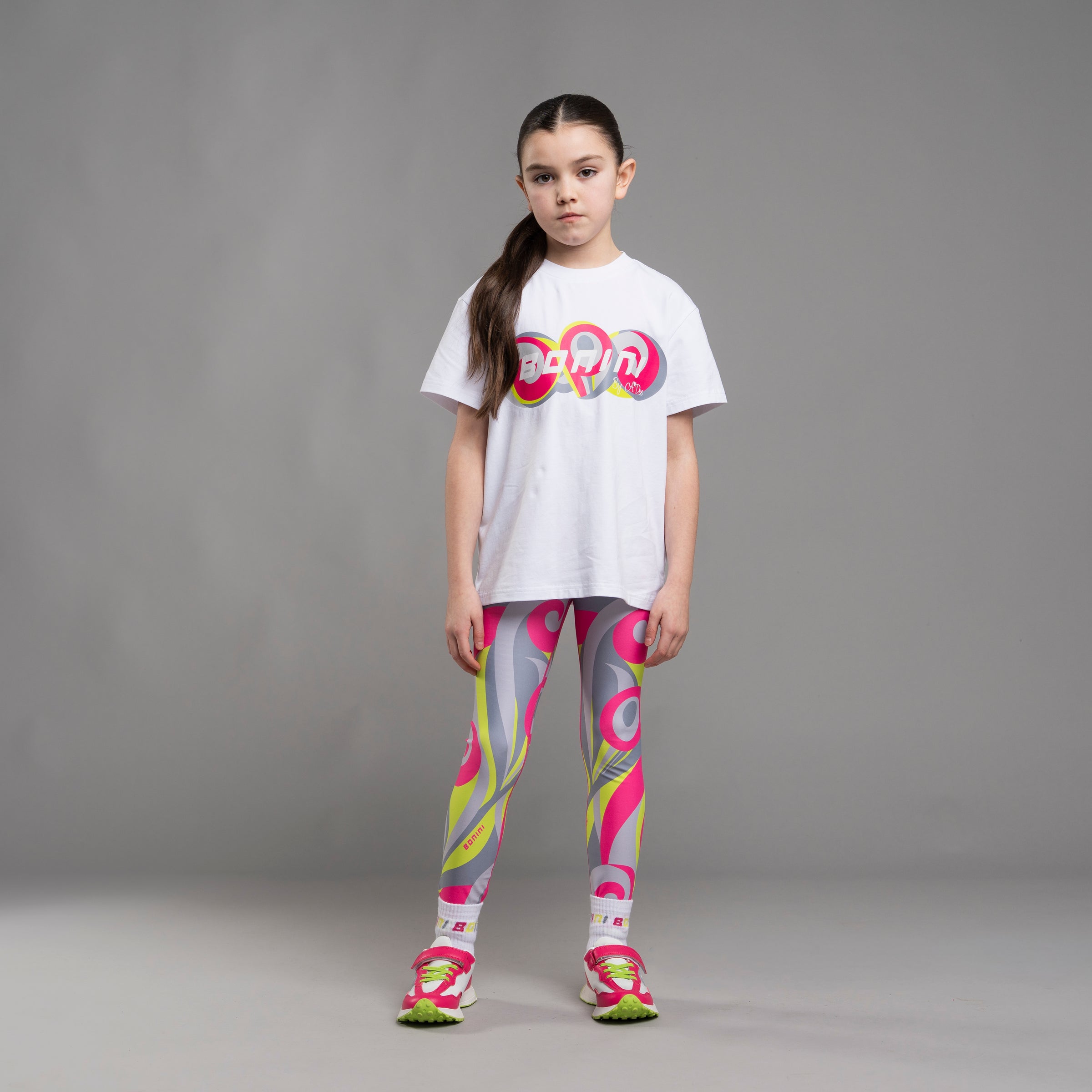 Bonini DYNAMIC White Oversized T-Shirt