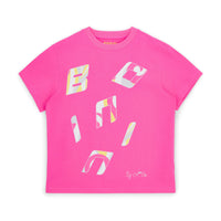 Bonini DYNAMIC Pink Oversized T-Shirt