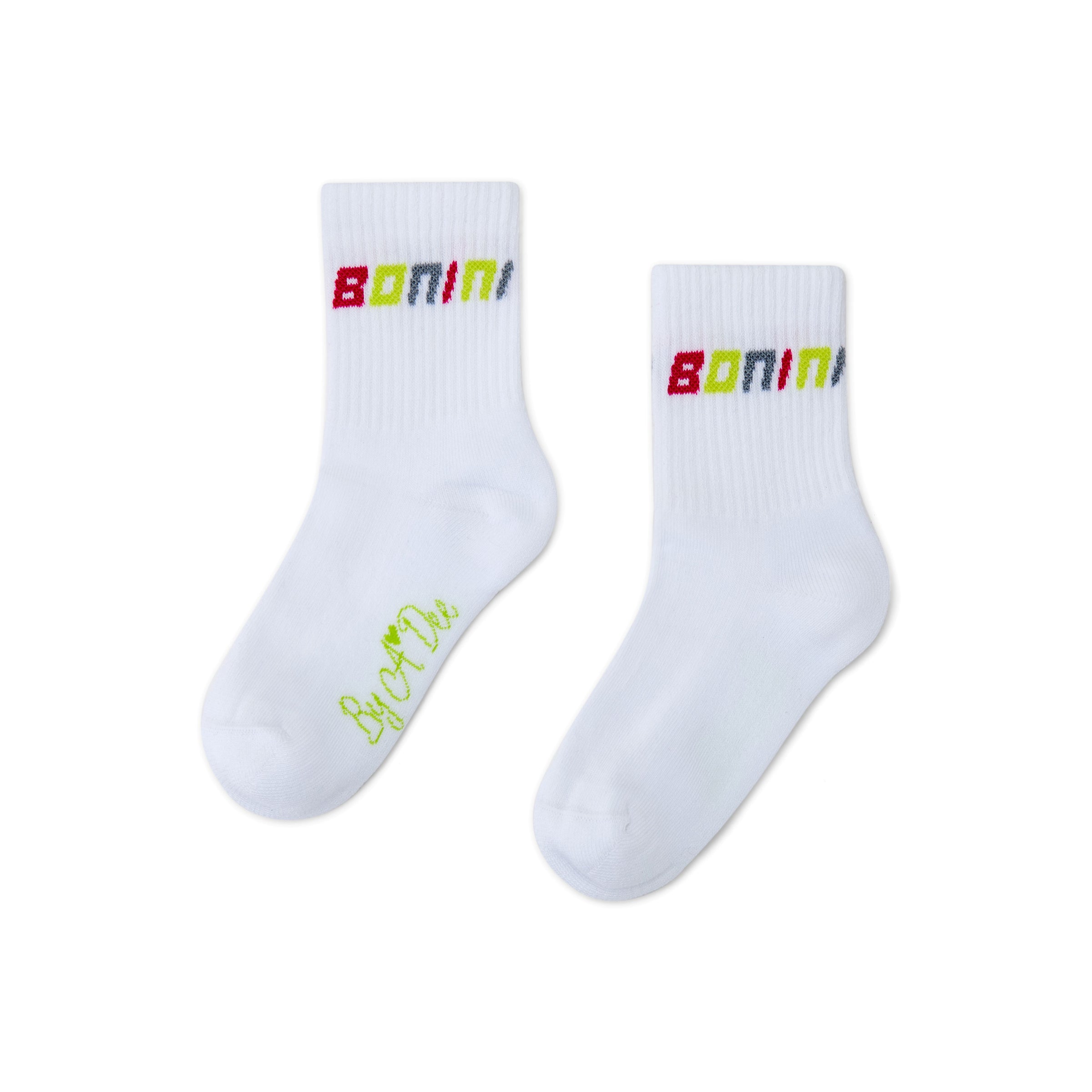 Bonini TWIRL White Multicoloured Sports Socks