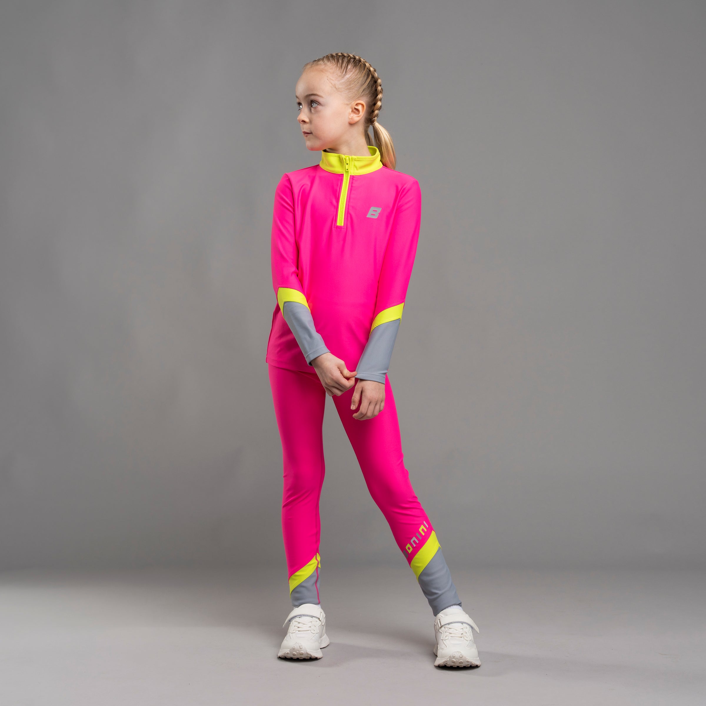 Bonini MOTION Multicoloured Quarter Zip Top