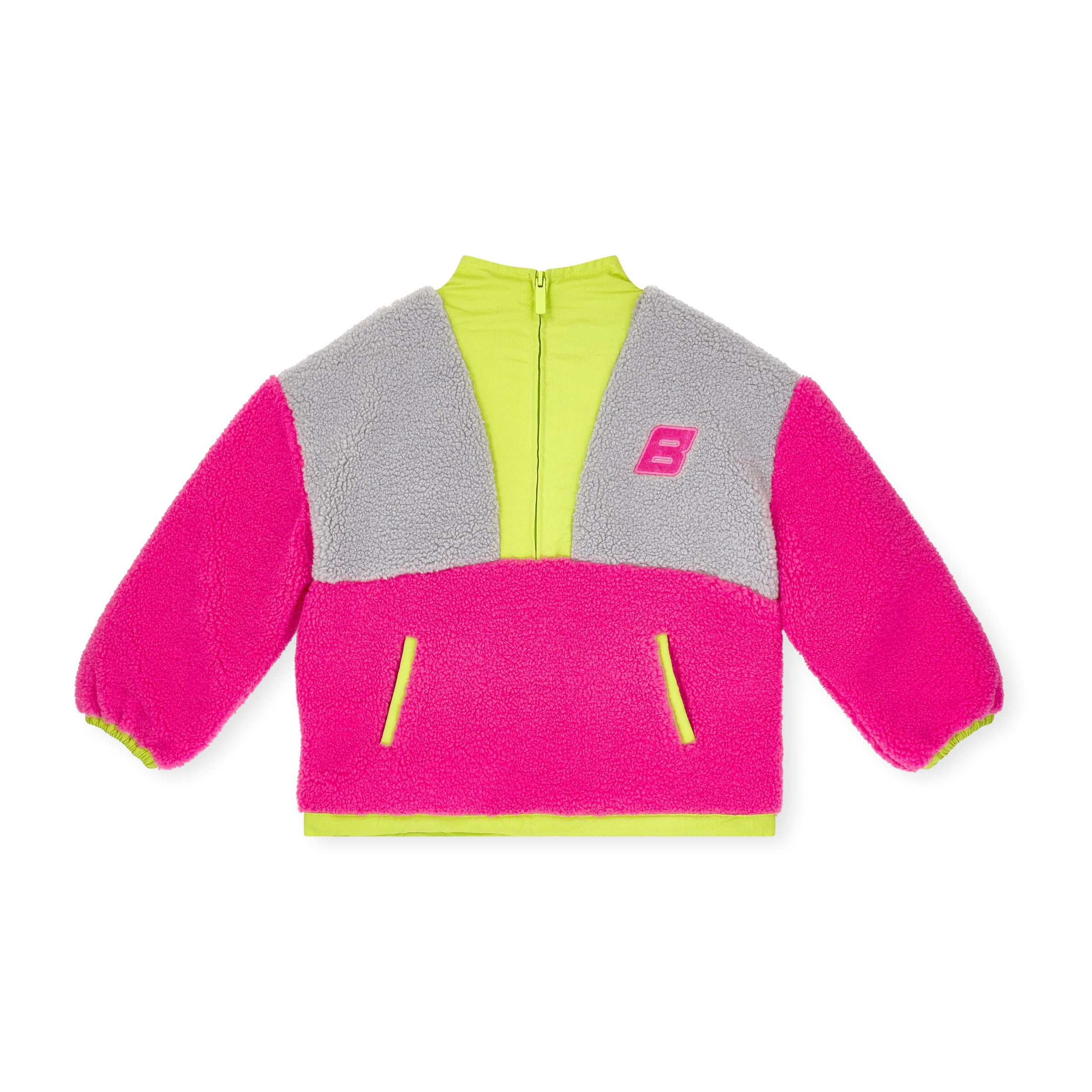 Bonini TRAIL Multicoloured Quarter Zip Fleece