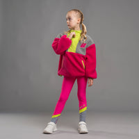 Bonini TRAIL Multicoloured Quarter Zip Fleece