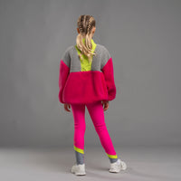 Bonini TRAIL Multicoloured Quarter Zip Fleece