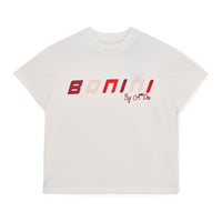Bonini Girls DYNAMIC White Oversized T-Shirt