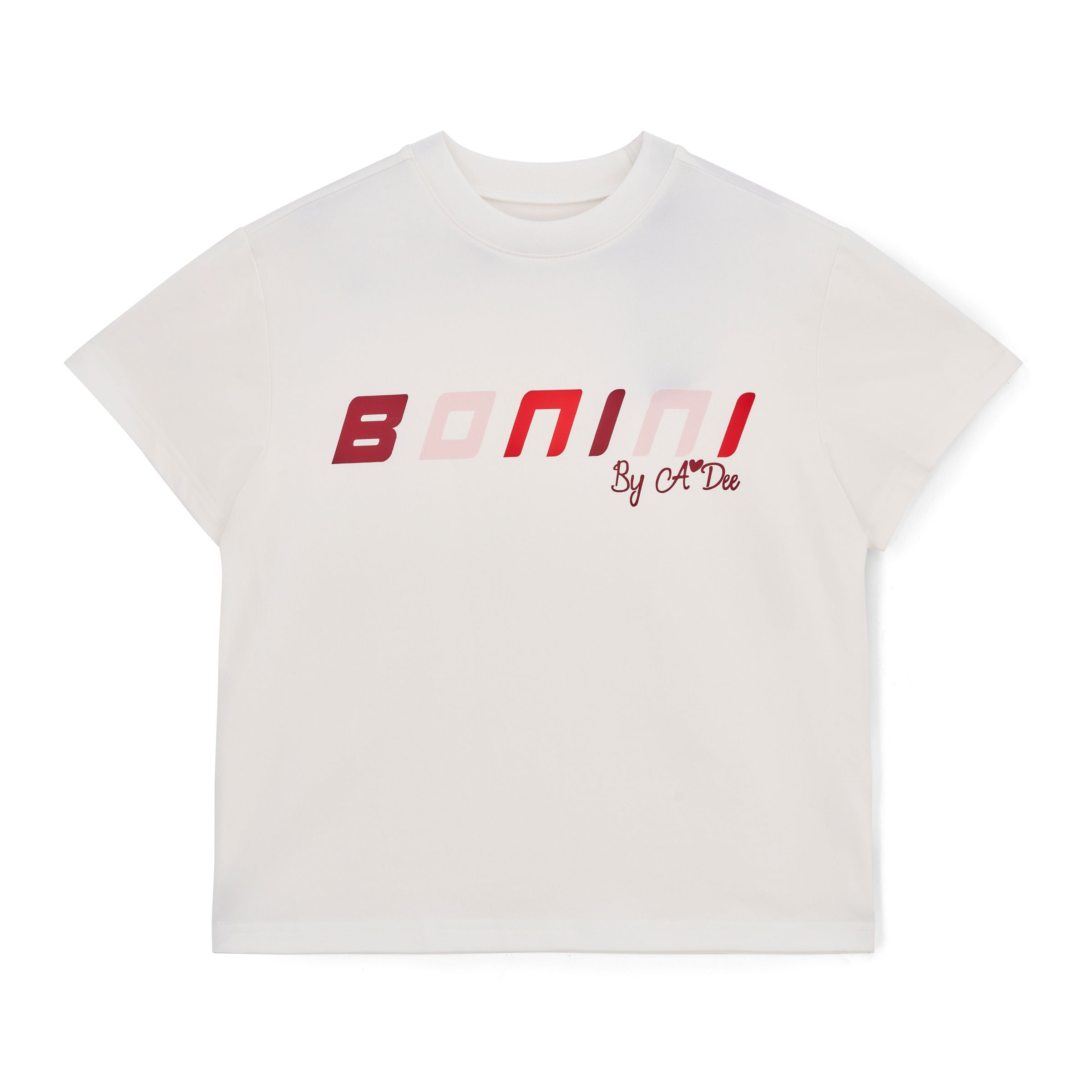 Bonini Girls DYNAMIC White Oversized T-Shirt