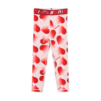 Bonini Girls INSPIRE Pink Heart Print Leggings