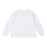 SS25 Bonini ASPIRE White & Hot Pink Logo Sweatshirt