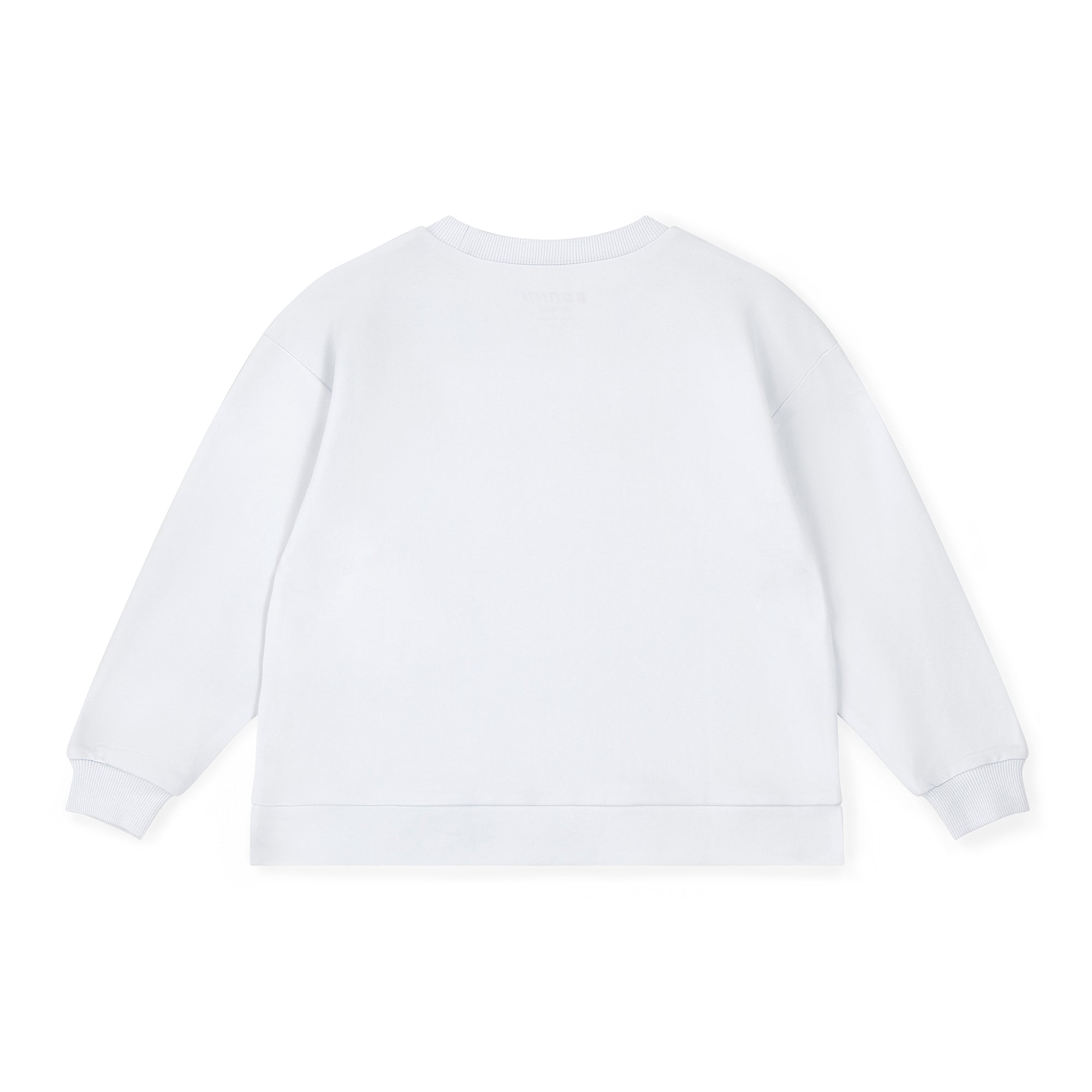 SS25 Bonini ASPIRE White & Hot Pink Logo Sweatshirt