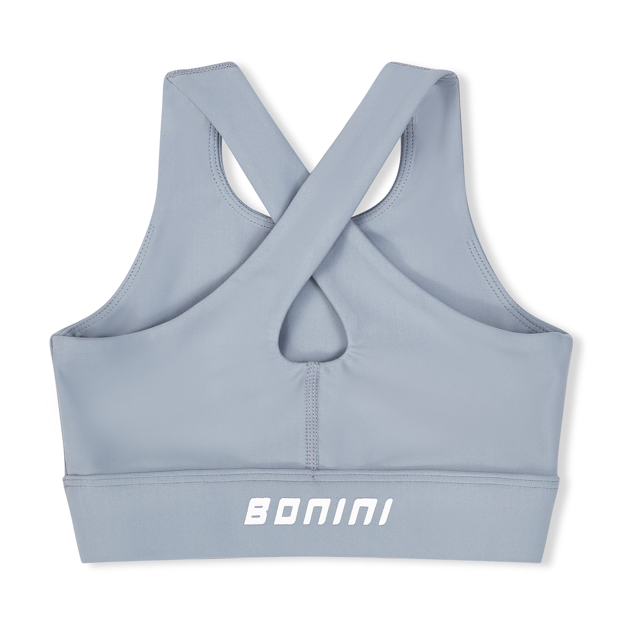 Bonini Core ASPIRE Grey Crop Sport Top