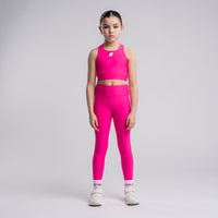 Bonini Girls ASPIRE Pink Sport Leggings