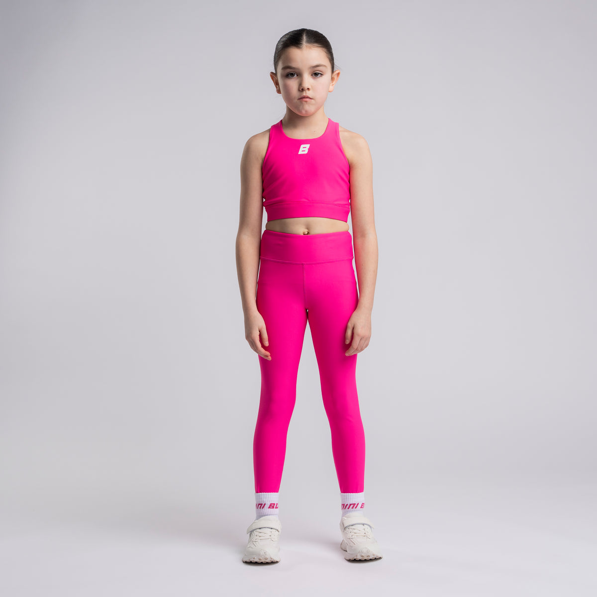Bonini Girls ASPIRE Pink Sport Leggings