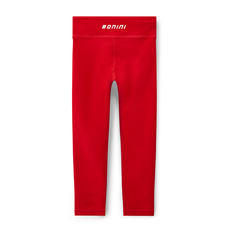 AW25 Bonini ASPIRE Red Sport Leggings