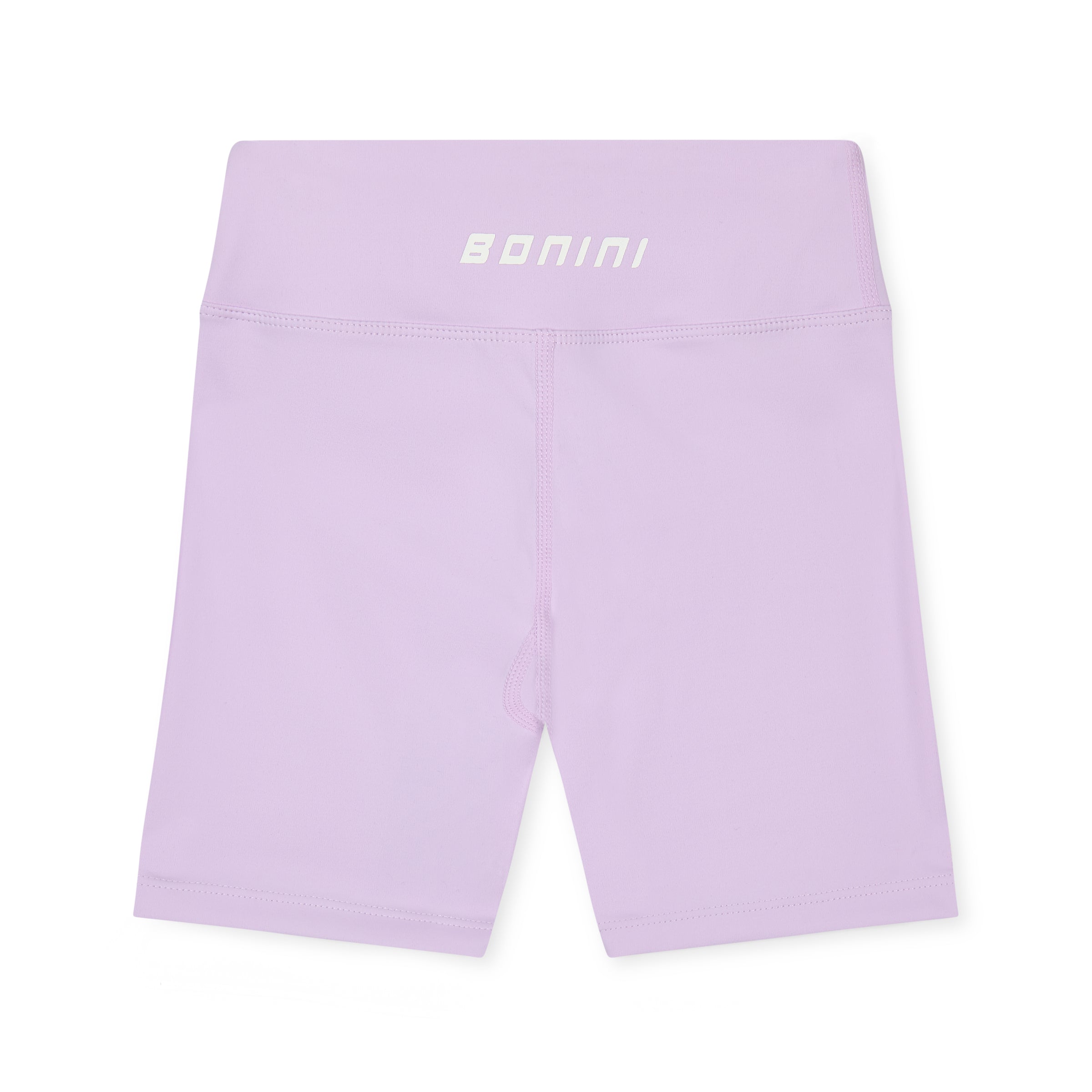SS25 Bonini ASPIRE Lilac & White Logo Cycling Shorts