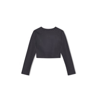AW25 Bonini ASPIRE Black Long Sleeve Sport Top