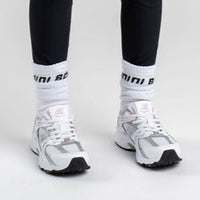 AW25 Bonini ASPIRE White Sport Socks