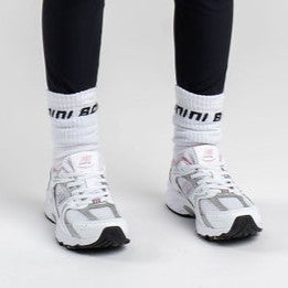 Bonini Core ASPIRE White Sport Socks