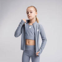 Bonini ASPIRE Grey Sport Zipper Jacket