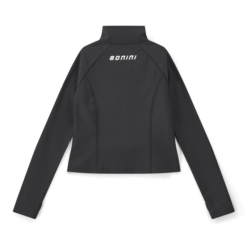 AW25 Bonini ASPIRE Black Sport Zipper Jacket