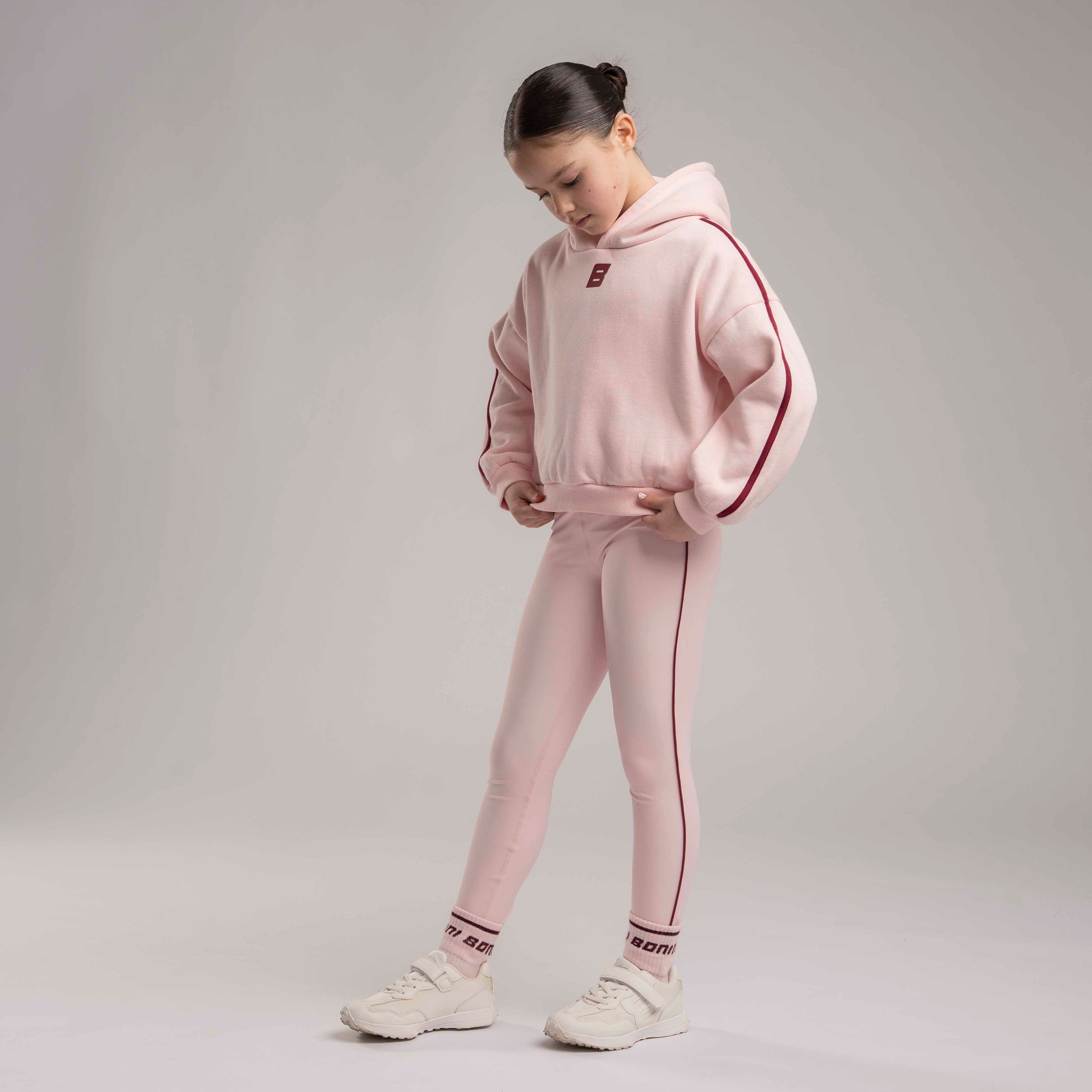 Bonini Girls REVIVE Pink Oversized Hoody