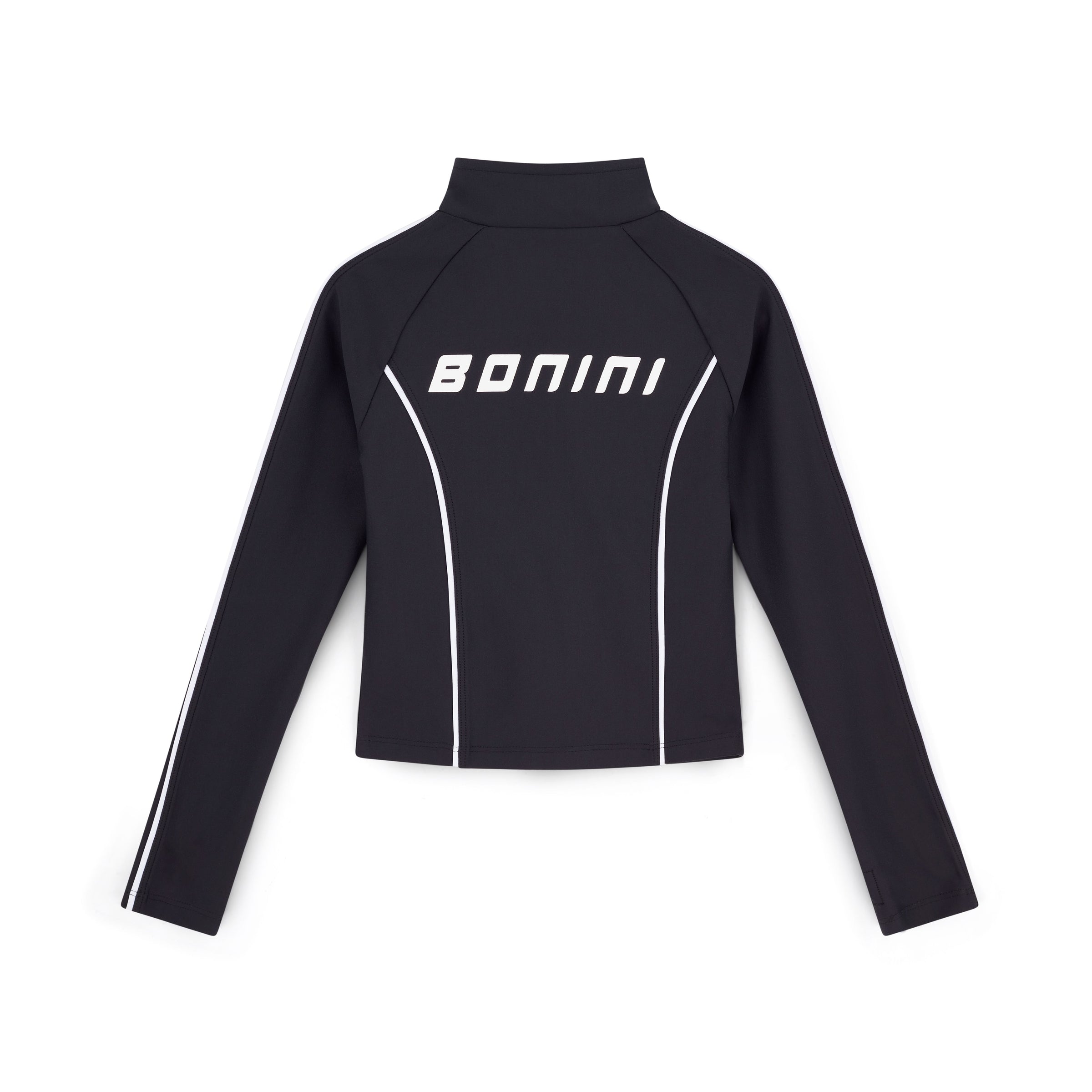 Bonini Girls REVIVE Black Sport Zipper Jacket