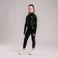 Bonini Girls REVIVE Black Sport Zipper Jacket
