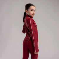 Bonini Girls REVIVE Burgundy Sport Zipper Jacket