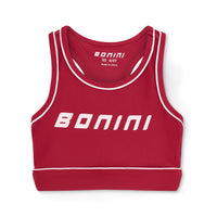 Bonini Girls REVIVE Burgundy Sport Crop Top
