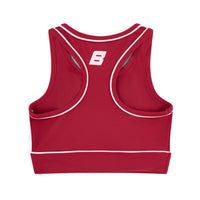 Bonini Girls REVIVE Burgundy Sport Crop Top