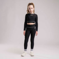 Bonini Girls REVIVE Black Sport Leggings