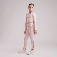 Bonini Girls REVIVE Pink Sport Leggings