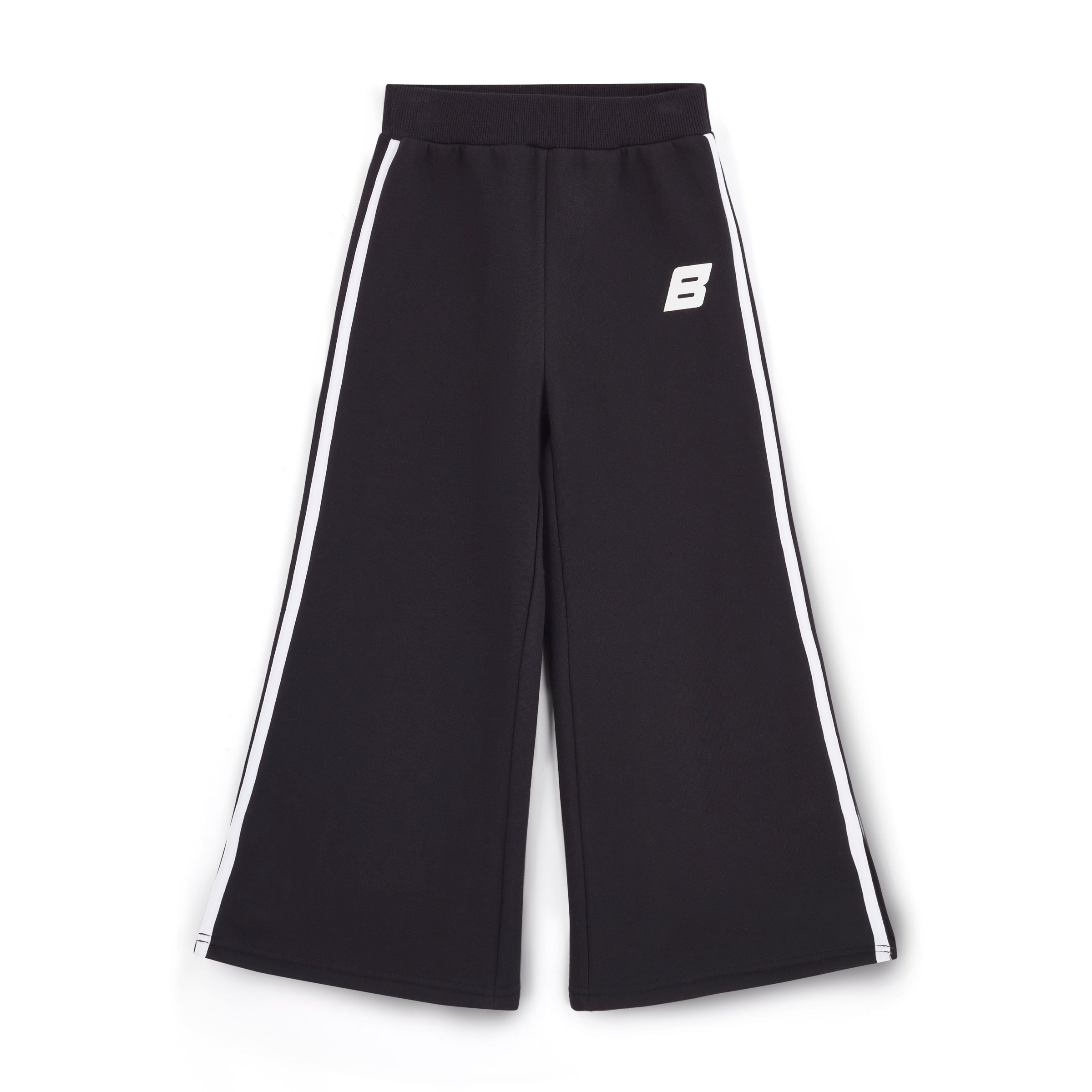 Bonini Girls REVIVE Black Wide Leg Joggers