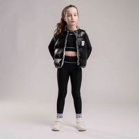 Bonini Girls REVIVE Black & White Reversible Gilet