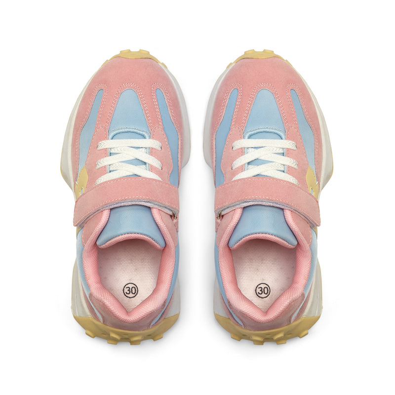 SS25 Bonini ASPIRE Pink Multicoloured Logo Sport Trainers