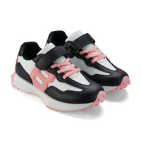 AW25 Bonini RUN Black Pink & White Sport Trainers