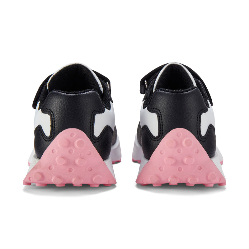 AW25 Bonini RUN Black Pink & White Sport Trainers