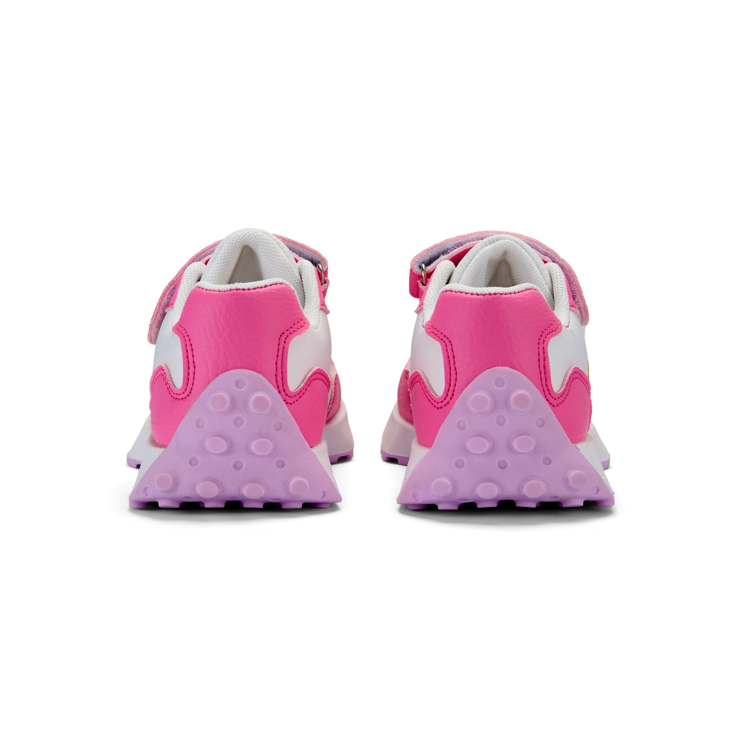 SS26 Bonini RUN Pink Multicoloured Logo Trainers