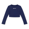 AW25 Bonini ASPIRE Navy Long Sleeve Sport Top