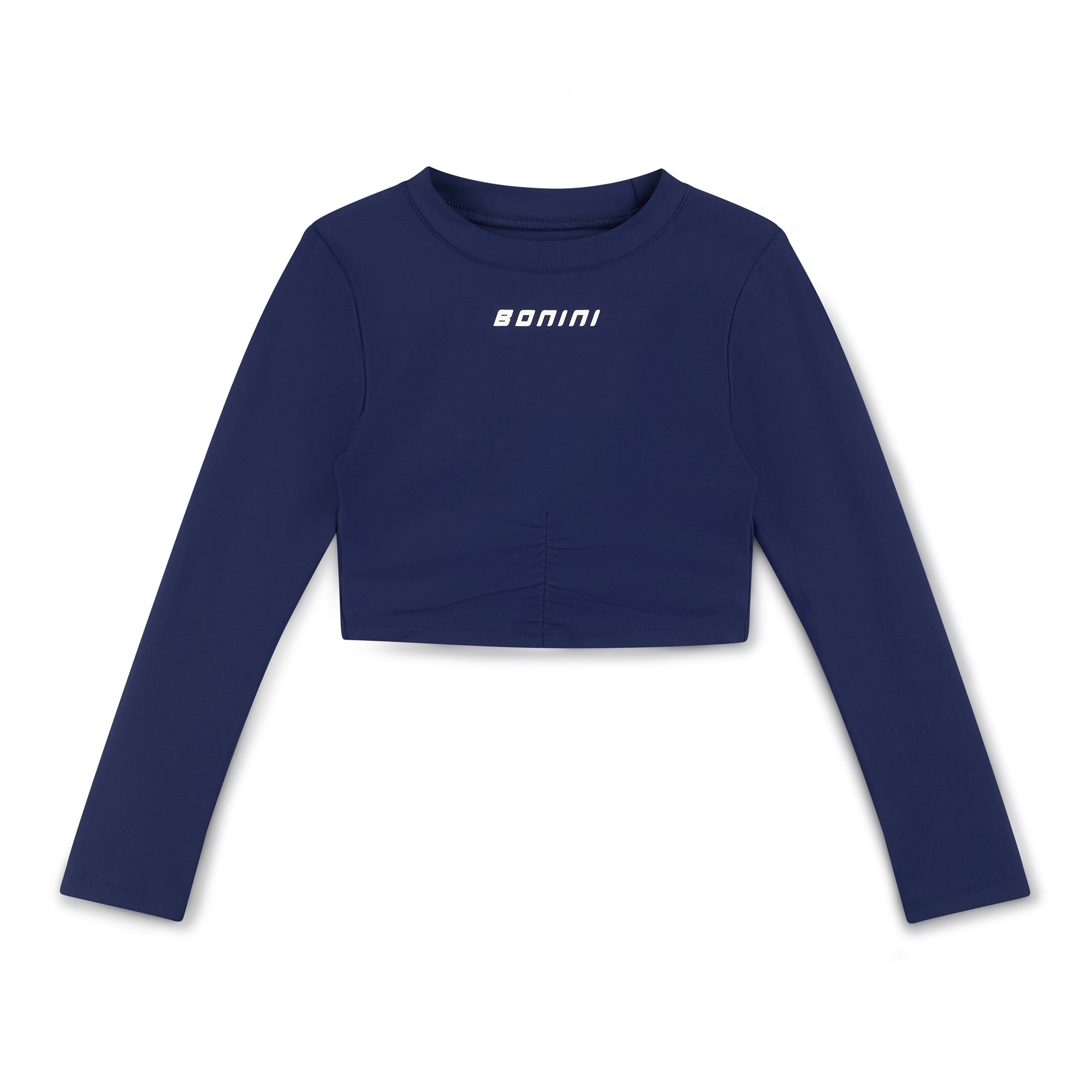 AW25 Bonini ASPIRE Navy Long Sleeve Sport Top