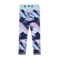 AW25 Bonini SPRINT Blue Printed Sport Leggings