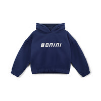 AW25 Bonini ASPIRE Navy Logo Hoody