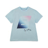 AW25 Bonini DYNAMIC Blue Oversized Logo T-Shirt