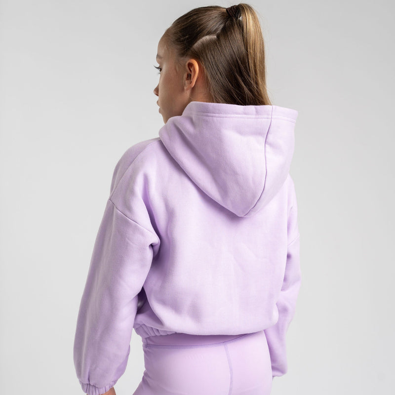 AW25 Bonini ASPIRE Lilac Logo Hoody