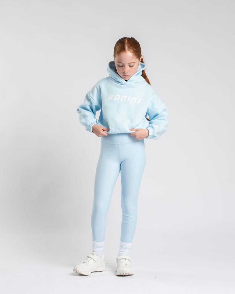 AW25 Bonini ASPIRE Blue Logo Hoody